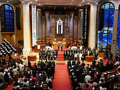 72개 교단 참여한 2025 한국교회 부활절 연합예배 거행