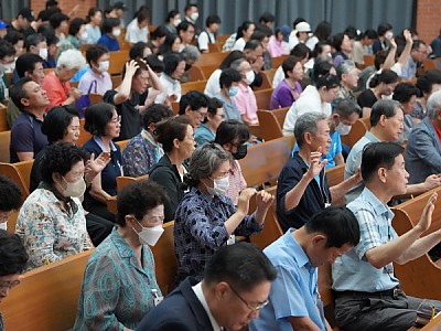 수원순복음교회…“홍해를 건너 약속의 땅 가나안으로”